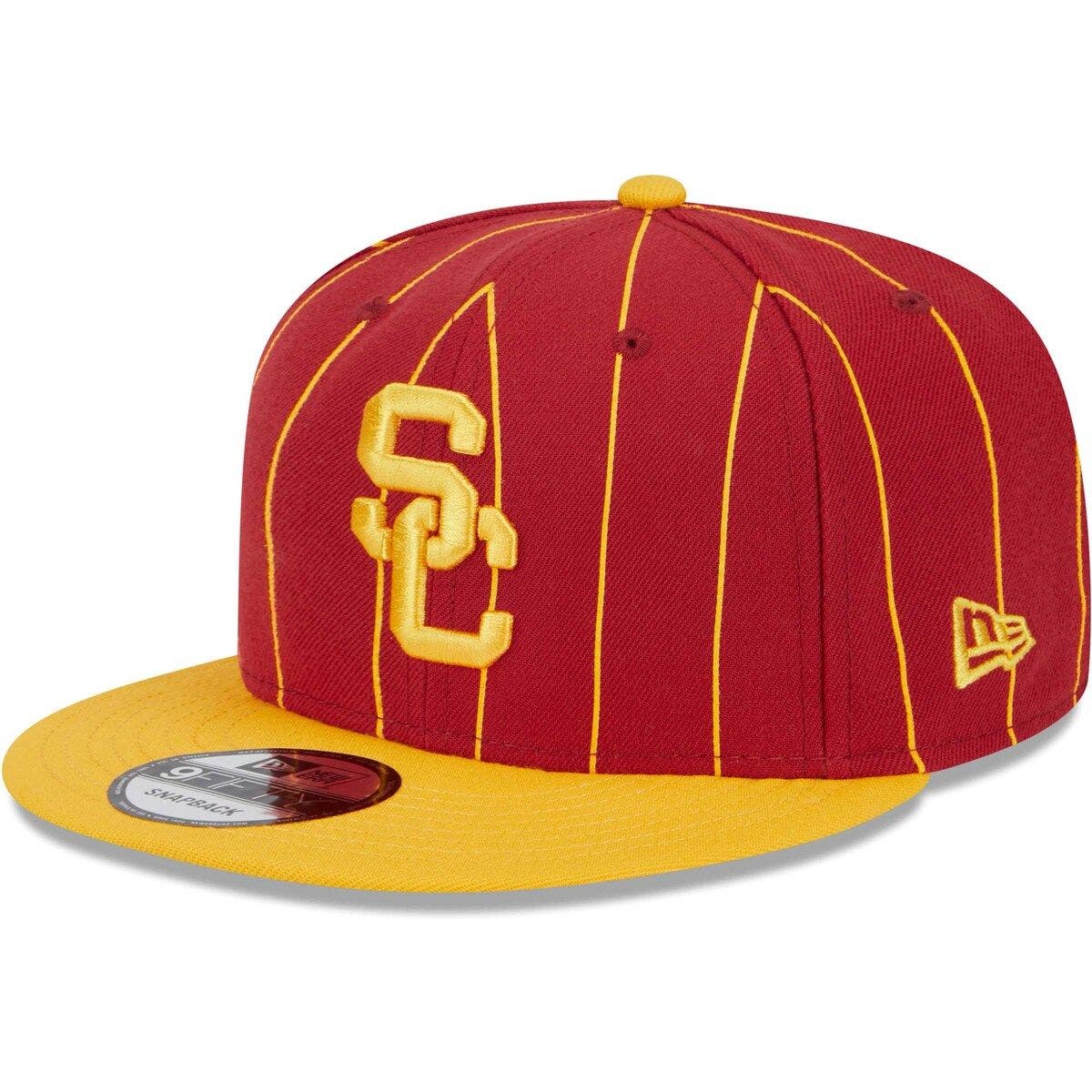 New Era Men's New Era Cardinal/Gold USC Trojans Vintage 9FIFTY Snapback