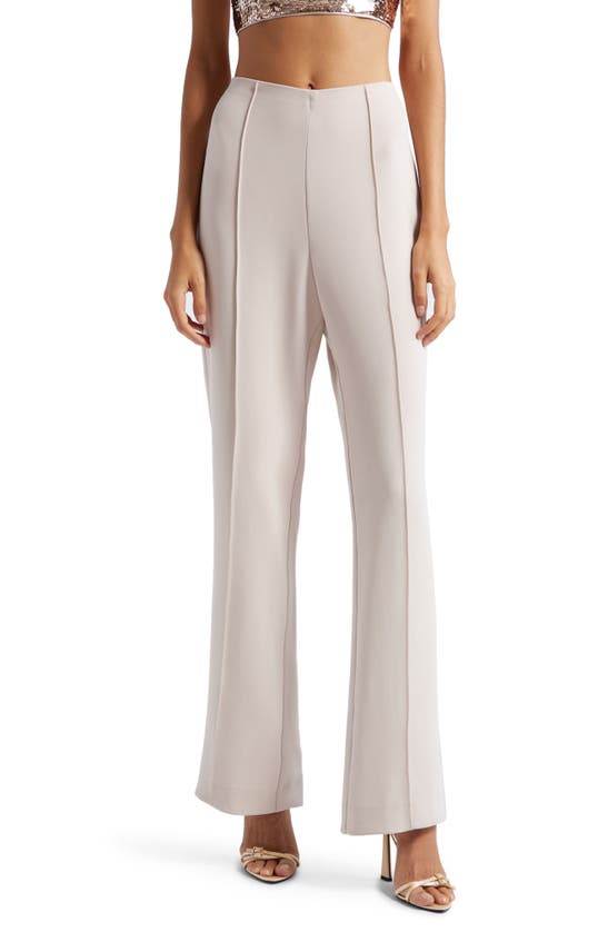 Cinq À Sept Brianna Straight Leg Pants In Oyster