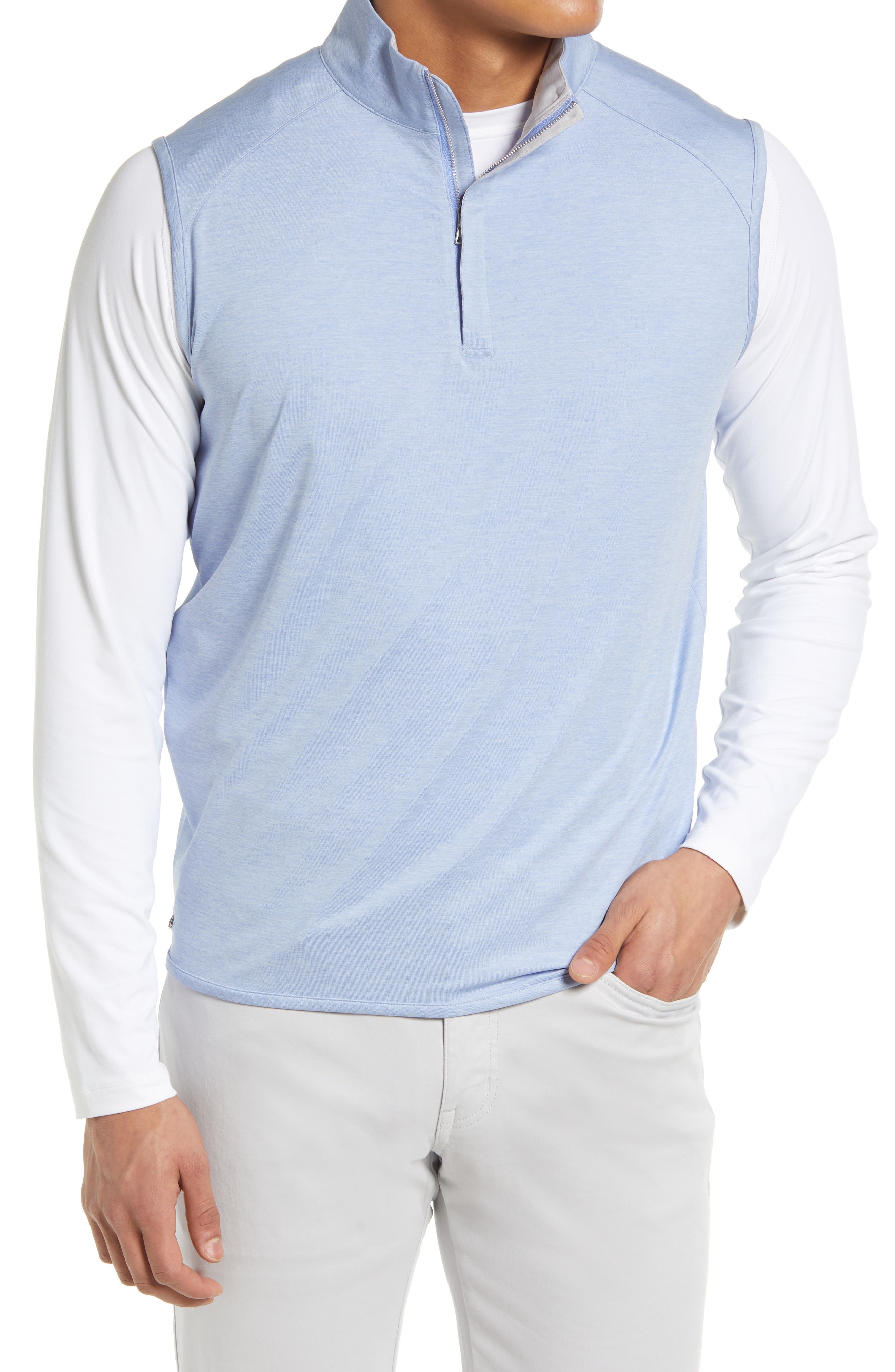 peter millar quarter zip vest