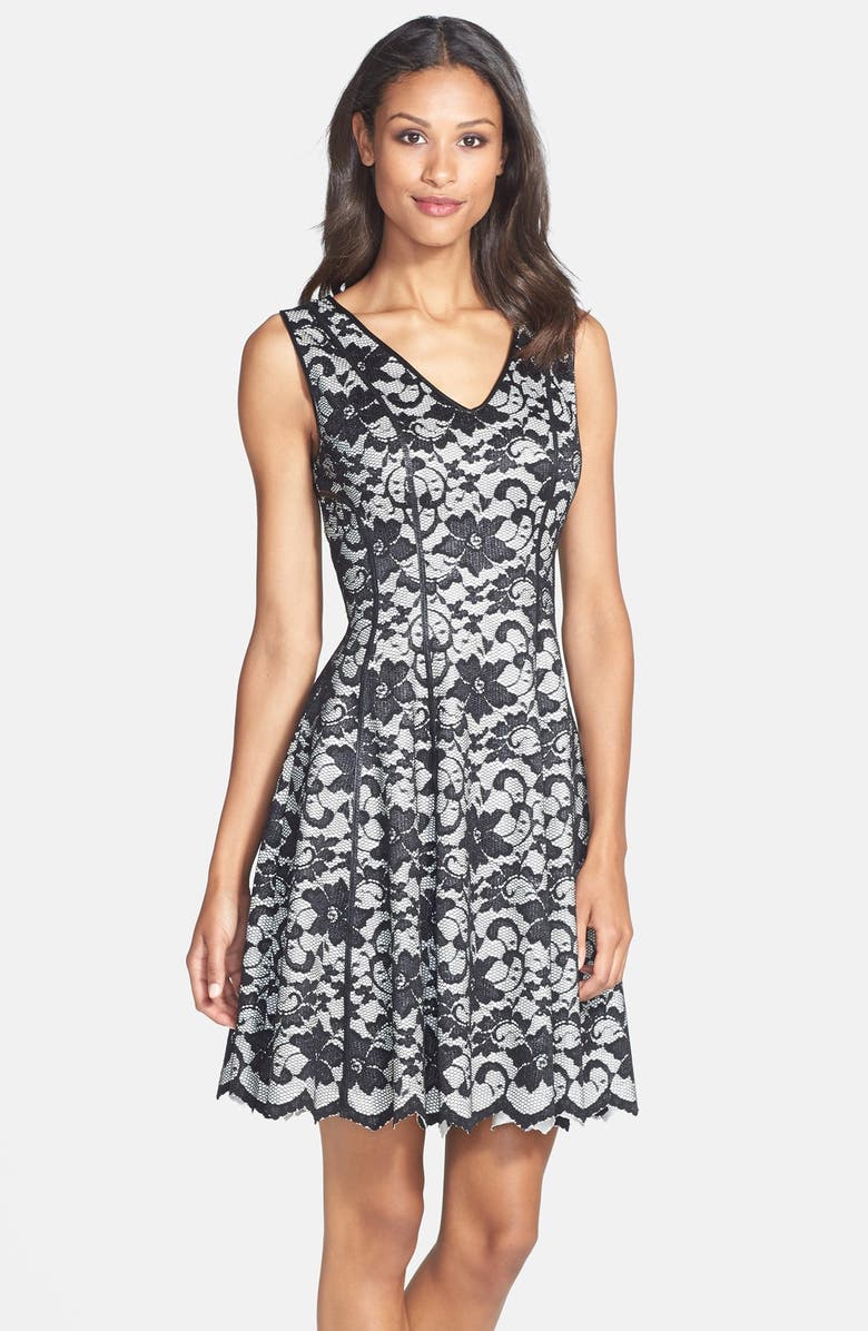 Betsey Johnson Lace Fit & Flare Dress | Nordstrom