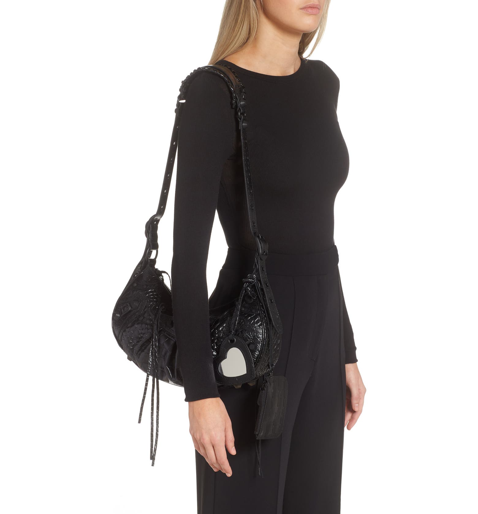 Balenciaga Le Cagole Lambskin Shoulder Bag | Nordstrom