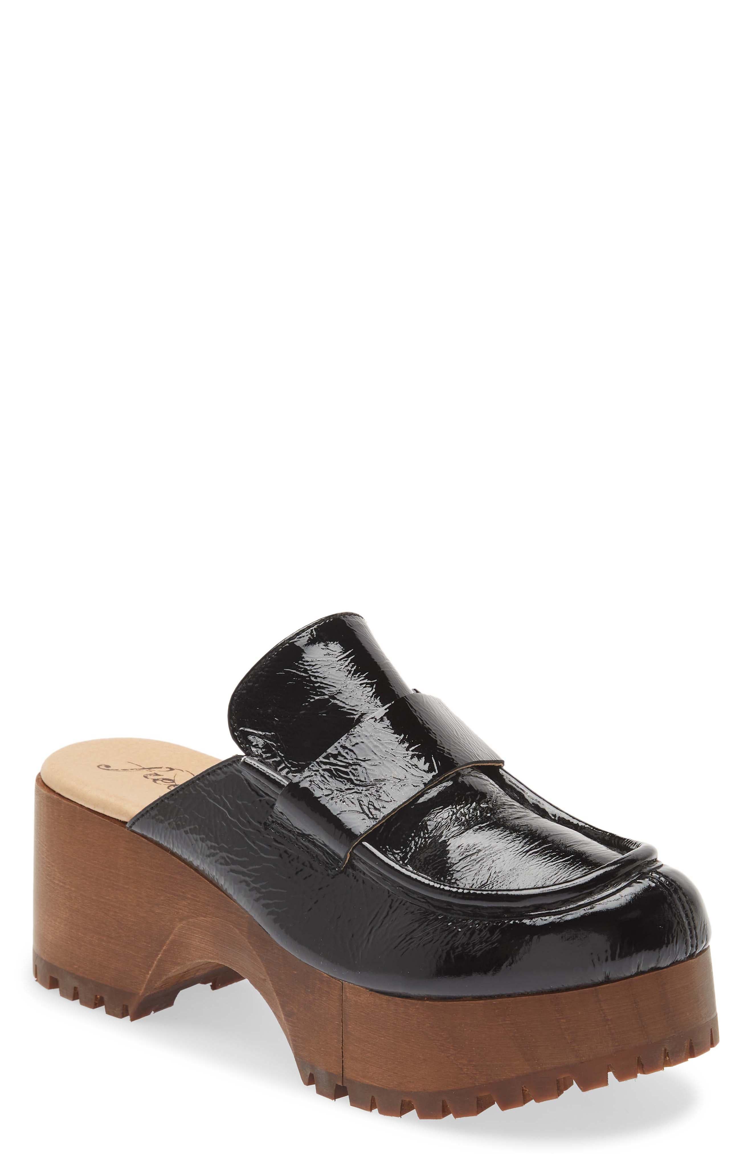 Free people black clogs Clearance