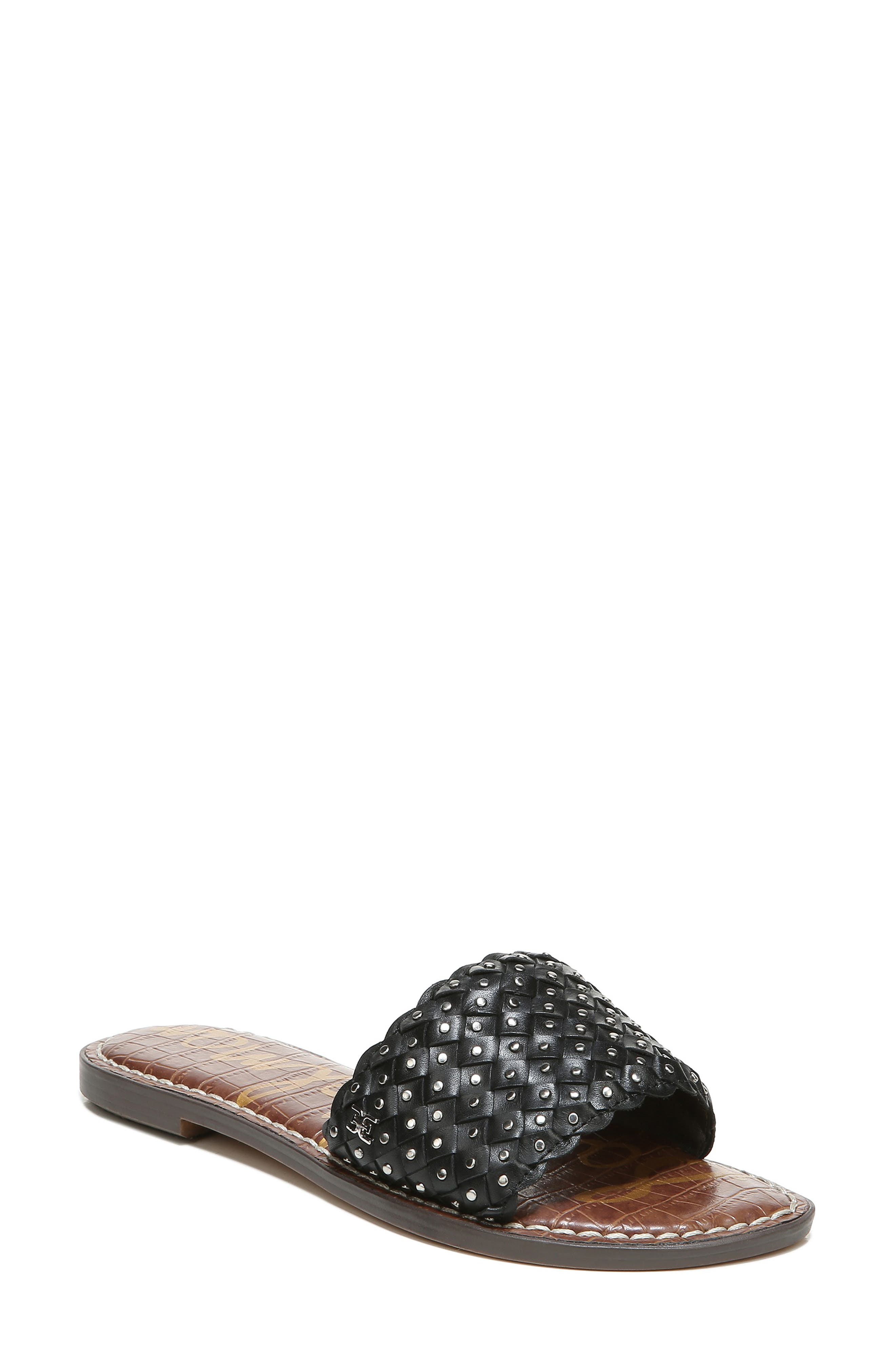 sam edelman woven slides