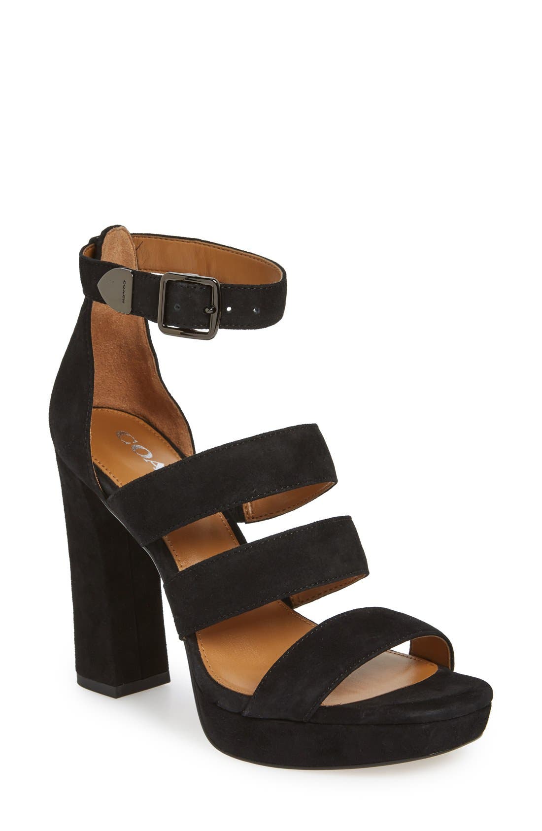 COACH 'Marina' Strappy Platform Sandal (Women) Nordstrom