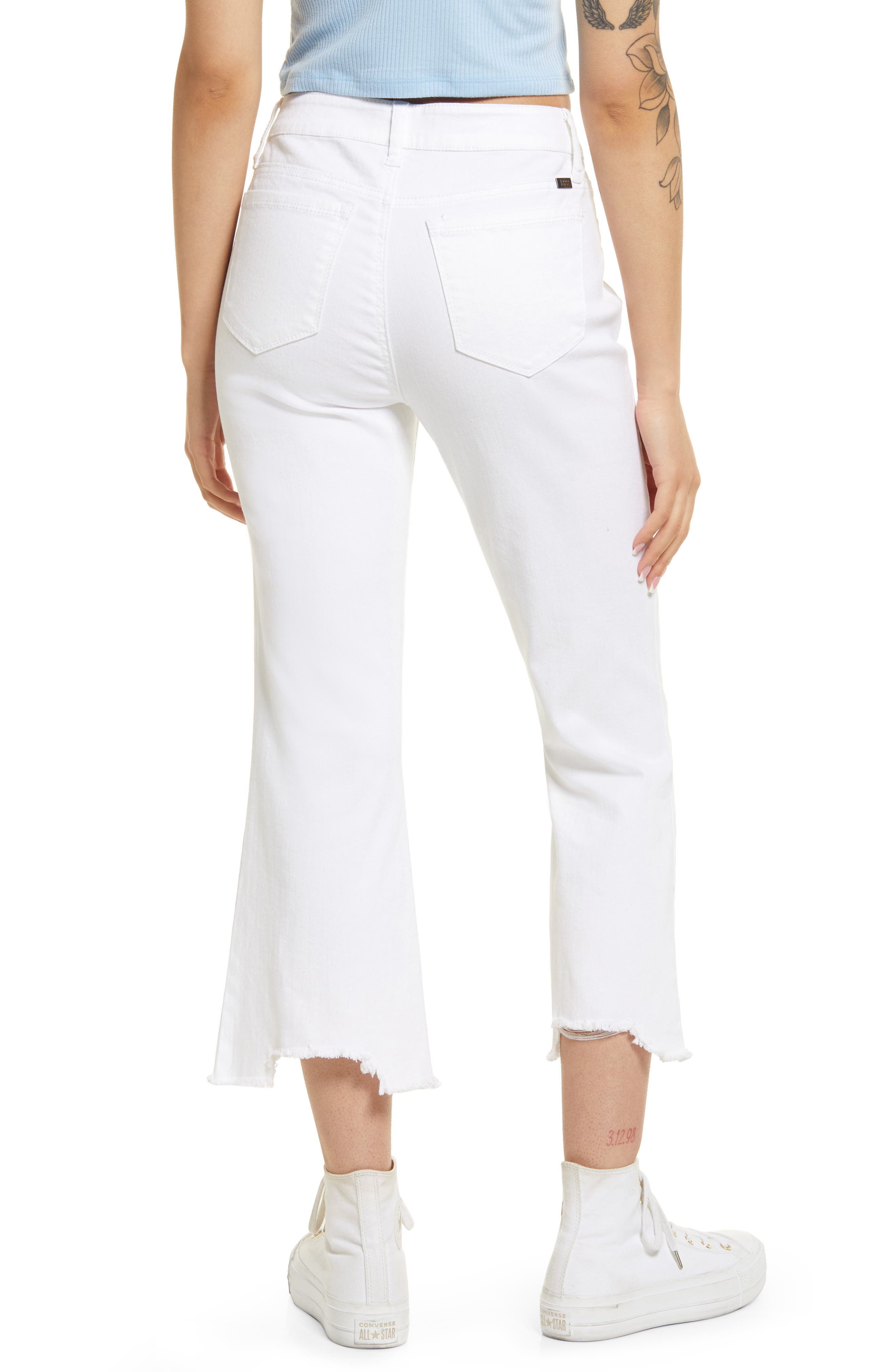 1822 Denim Demi High Waist Step Hem 