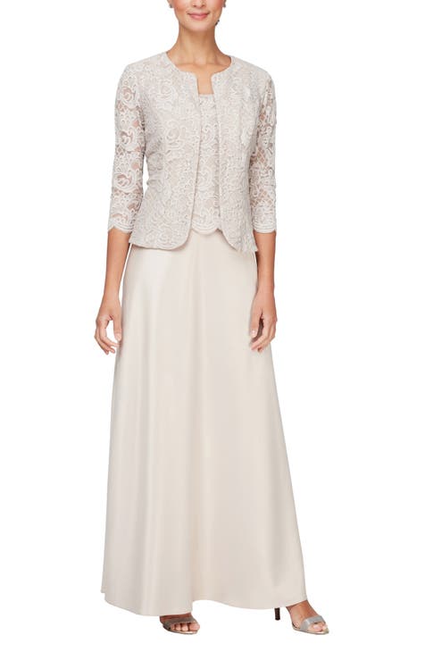3/4 Sleeve Mother of the Bride or Groom Dresses