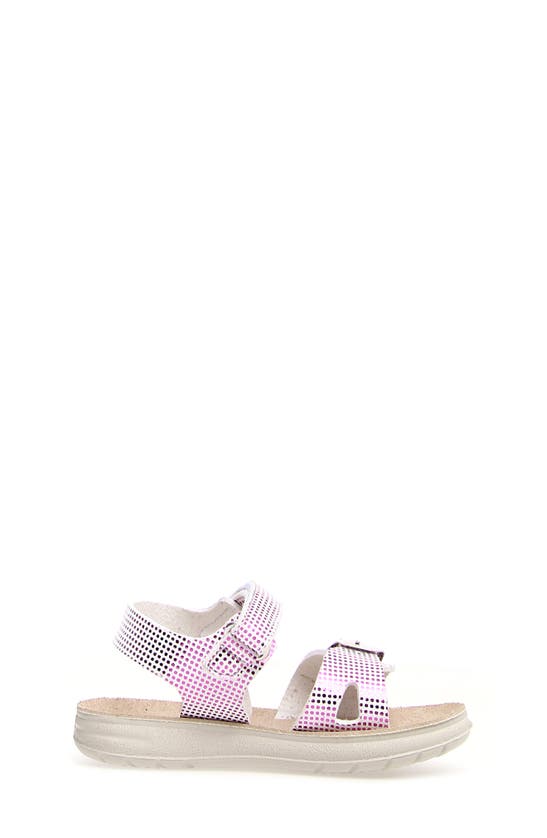 Shop Naturino Kimama Sandal In White-fuchsia