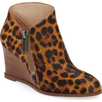 1.state Kaleb Wedge Bootie, Brown