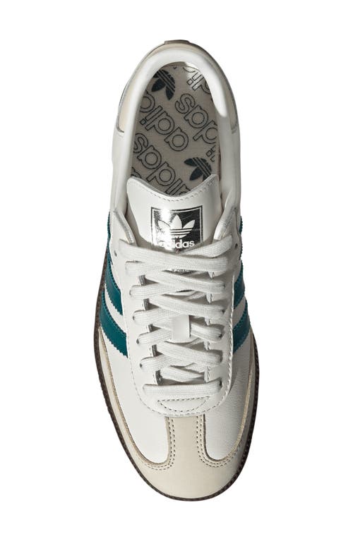 Adidas Originals Womens Samba Og In Cloud/teal/wonder