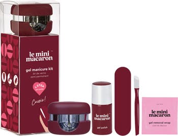 le mini macaron One Step Gel Nail Polish 3-in-1 Base Coat, Color and Top  Coat. Salon Quality | Smudge-Free | Chip Free | Long Lasting | Quick Drying  