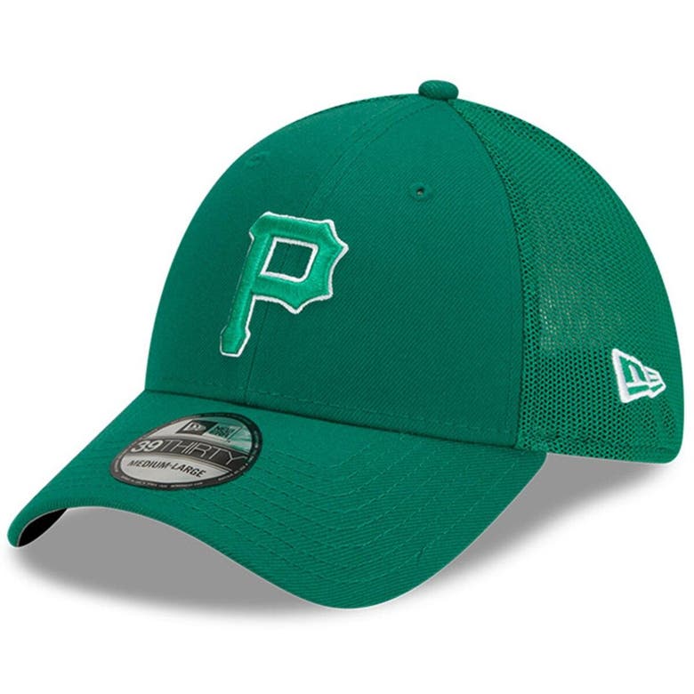 NEW ERA NEW ERA GREEN PITTSBURGH PIRATES ST. PATRICK'S DAY 39THIRTY FLEX HAT