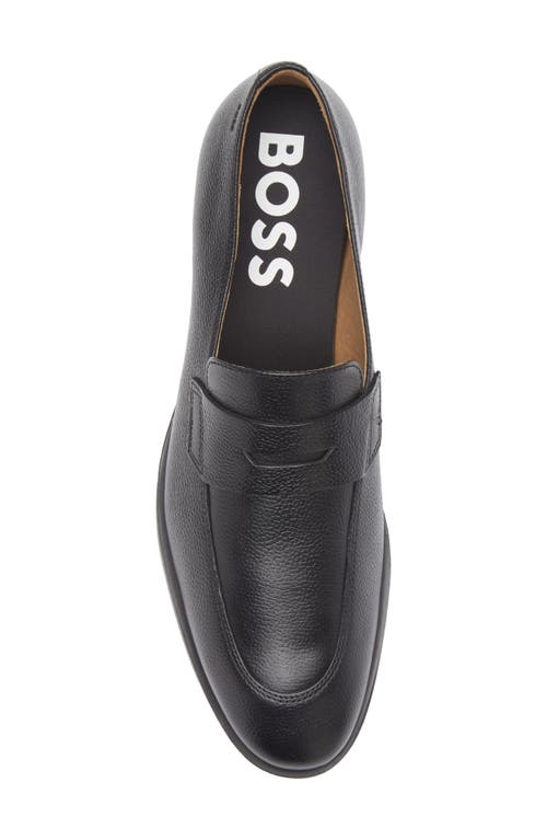 Hugo Boss Boss Colby Penny Loafer In Black