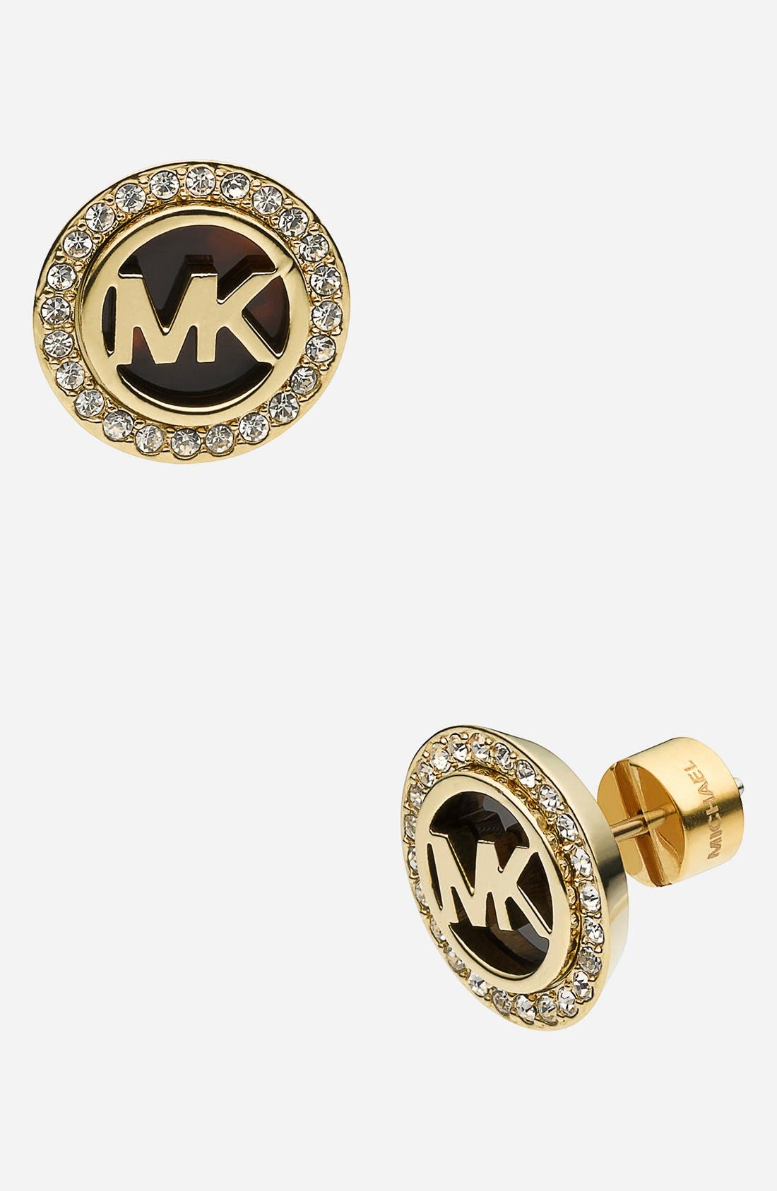 michael kors monogram earrings