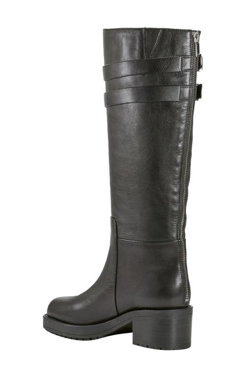 Shop Marc Fisher Ltd Dariya Knee High Riding Boot In Black