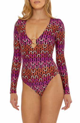 Trina turk shop zebra swimsuit