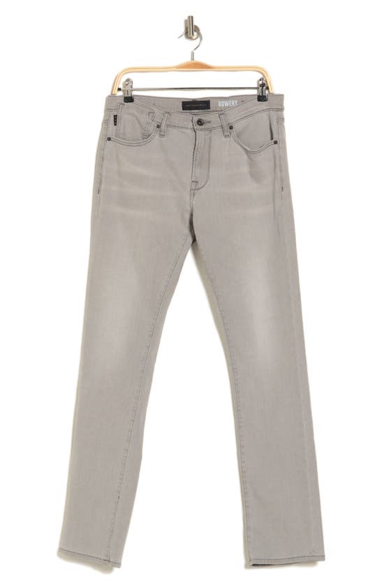 Shop John Varvatos Bowery Straight Leg Jeans In Light Grey