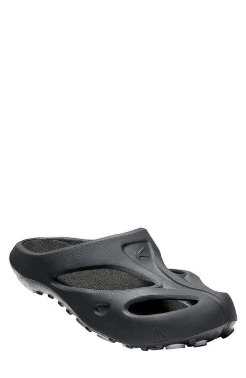 KEEN Shanti Slide Sandal Black/Dawn Blue at Nordstrom,