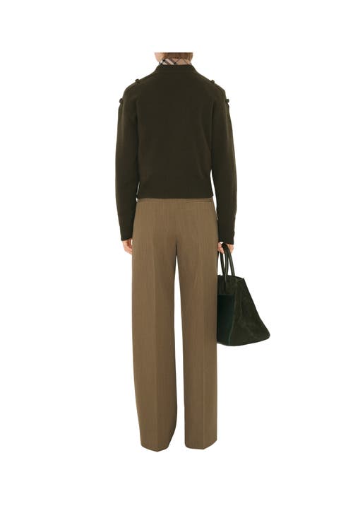 Shop Burberry Cashmere Sweater In Snug