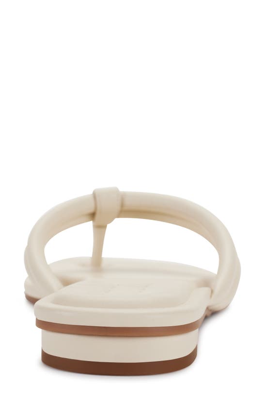 Shop Dkny Clemmie Flip Flop In Ivory Clemmie Flip Flk24