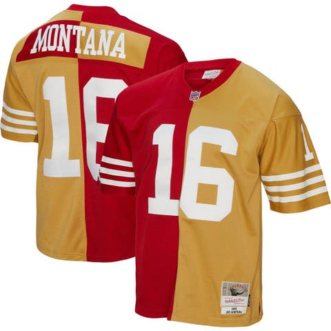 Men's Starter Scarlet/Gold San Francisco 49ers Field Jersey Long