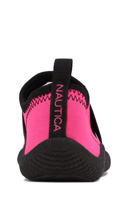 Shop Nautica Kids' Water Sneaker In Neon Pink/black