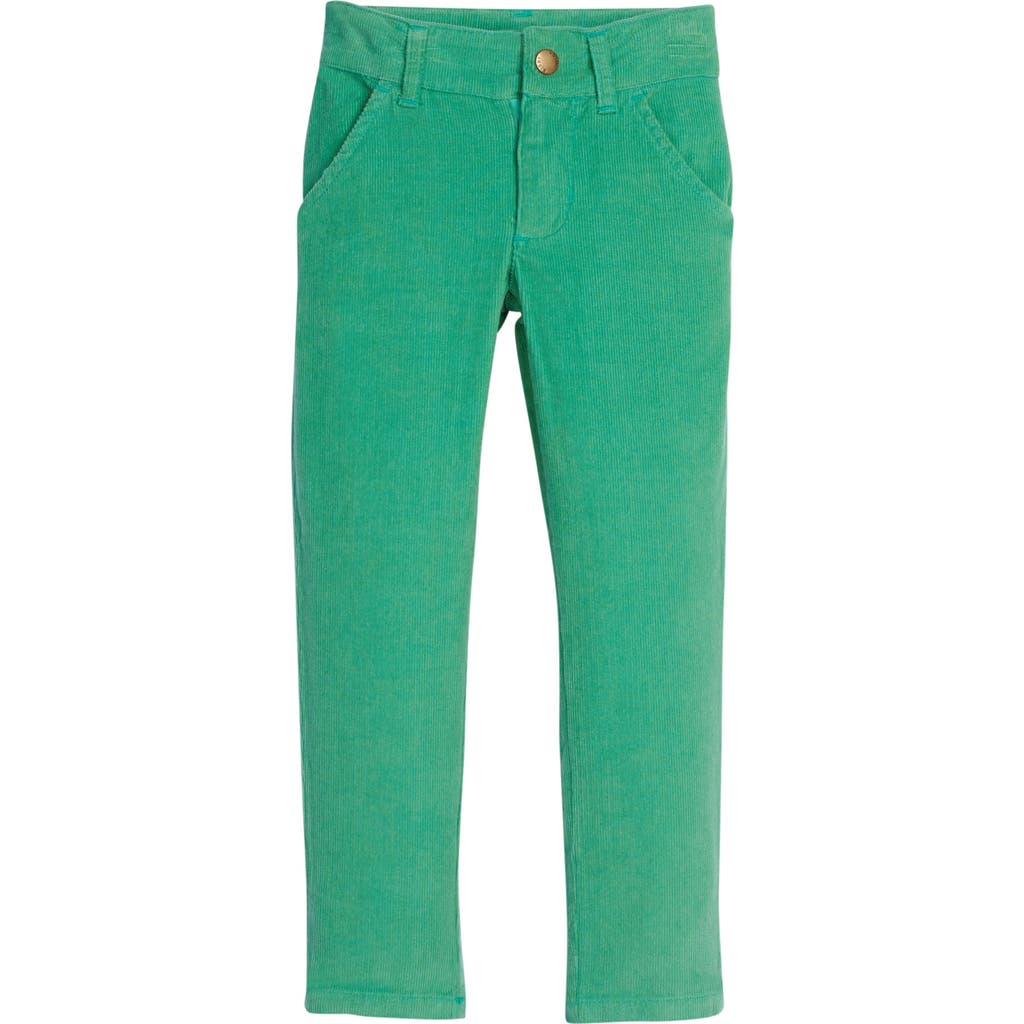 Bisby Kids' Twiggy Corduroy Pants In Pine Green