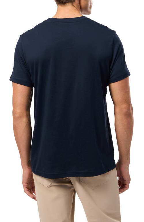 Psycho Bunny Vincent Pima Cotton Graphic T-shirt In 413 Navy