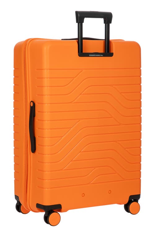 Bric's By Ulisse 31-inch Expandable Spinner Luggage In Orange
