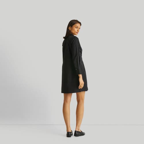 Reistor Women's Front Twist Black Cotton Dress In Black