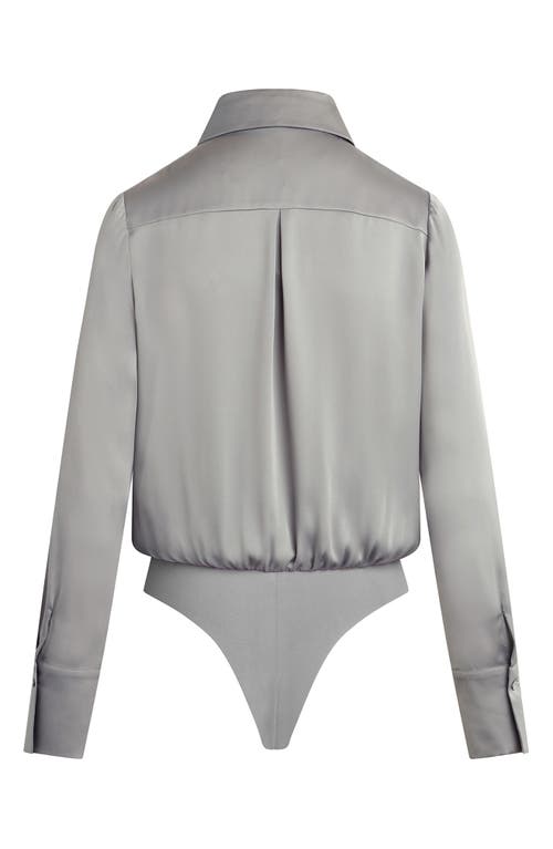 Shop Favorite Daughter The Take Me Seriously Bodysuit In Ultimate Gray