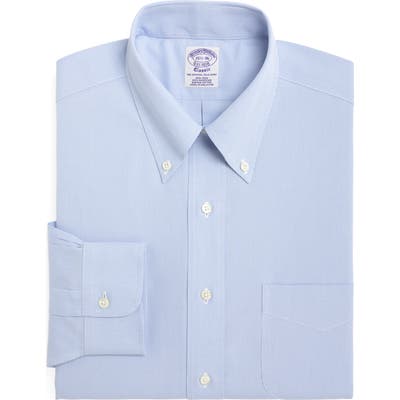Brooks Brothers Madison Classic Fit Houndstooth Dress Shirt (3 For $207)