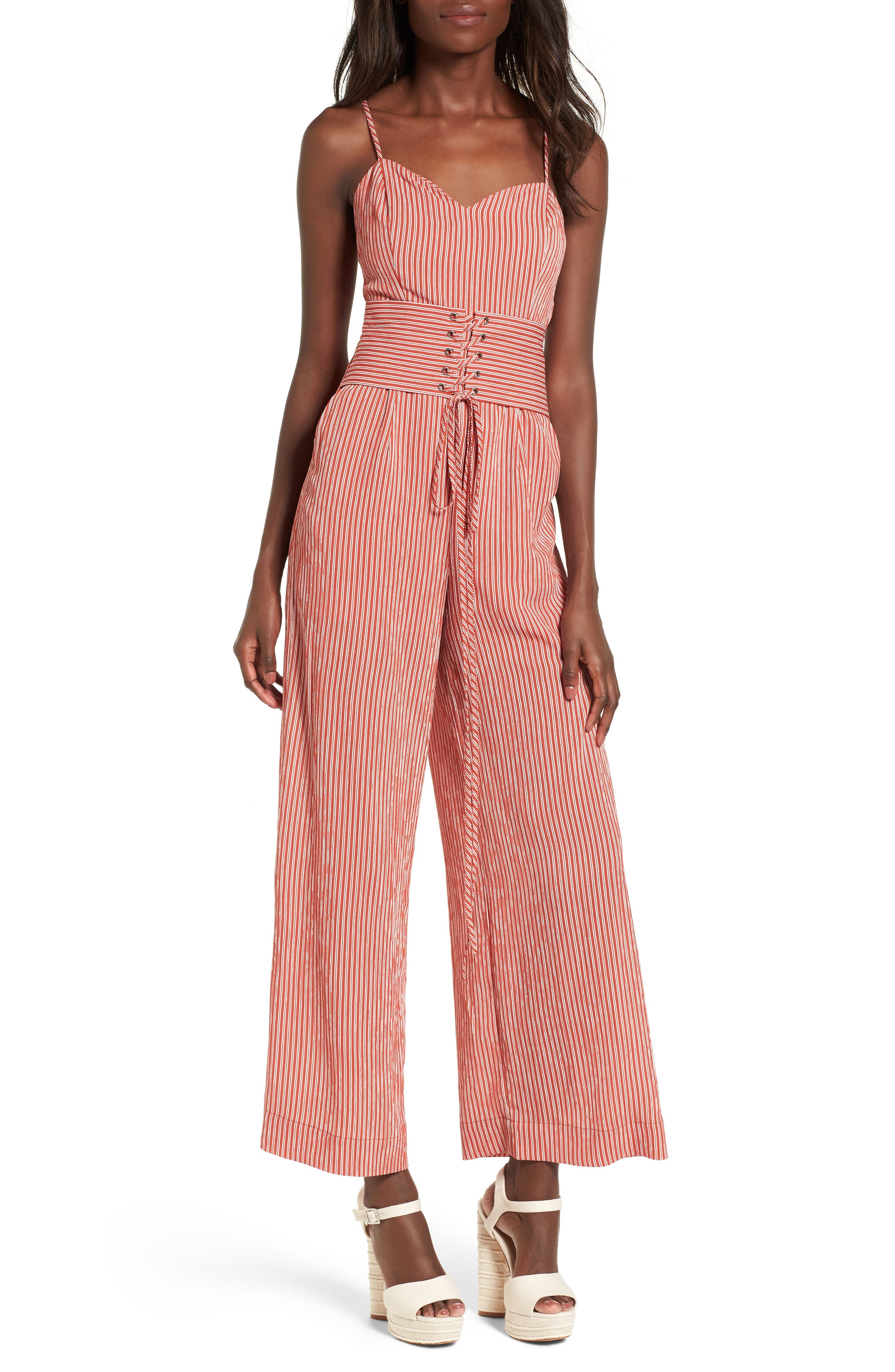 nordstrom pink jumpsuit