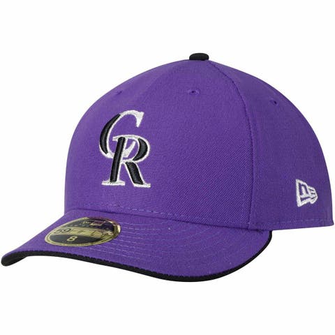 Men's Colorado Rockies Nike Purple Alternate Authentic Custom Jersey