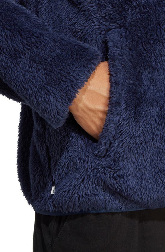 ADIDAS ORIGINALS ESSENTIAL FLUFFY FLEECE JACKET