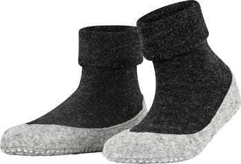 Cosy Stretch Wool Slipper Socks