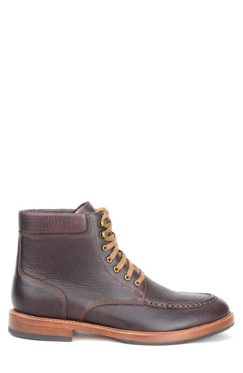 Shop Warfield & Grand Roseberg Derby Boot In Dark Brown