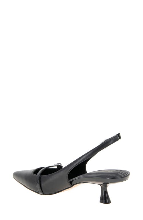 Bcbgeneration Women's Kami Kitten Heel Slingback Mary Jane Pumps In Black