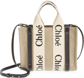 chloe tote with strap