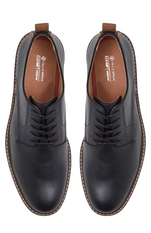 Call It Spring Newland Plain Toe Derby In Black