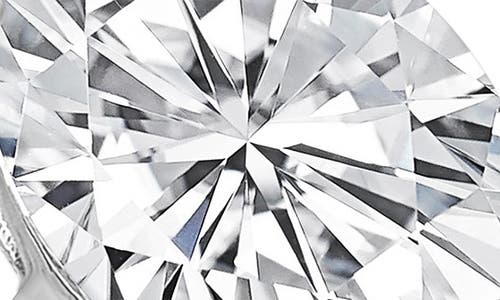 Badgley Mischka Collection 14k White Gold Near Colorless Lab Grown Oval Diamond Solitaire Ring In 2 Ctw White Gold