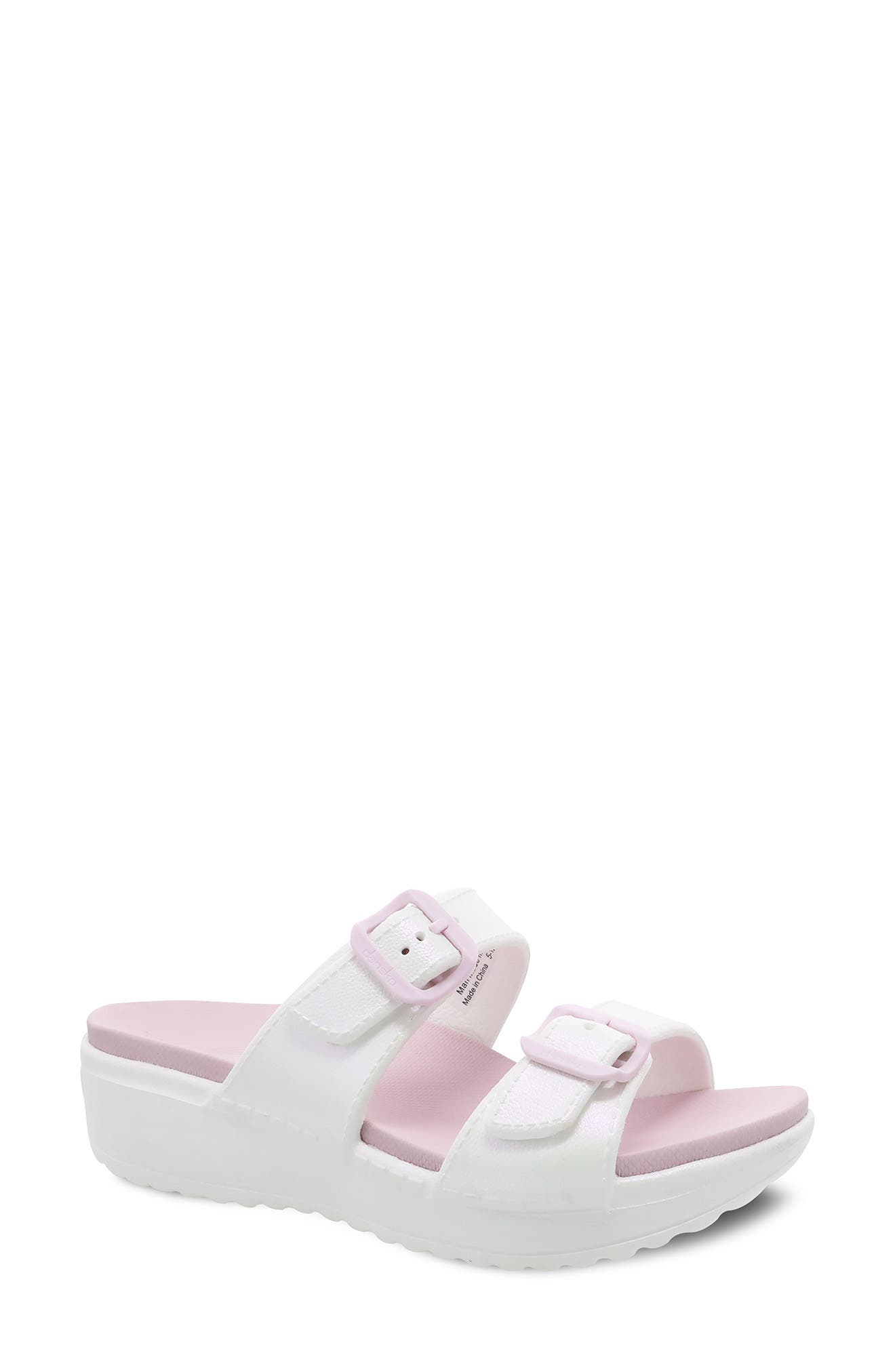 dansko pink sandals