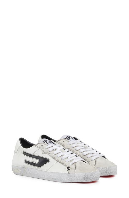 DIESEL® Leroji Low Top Sneaker in White/Black