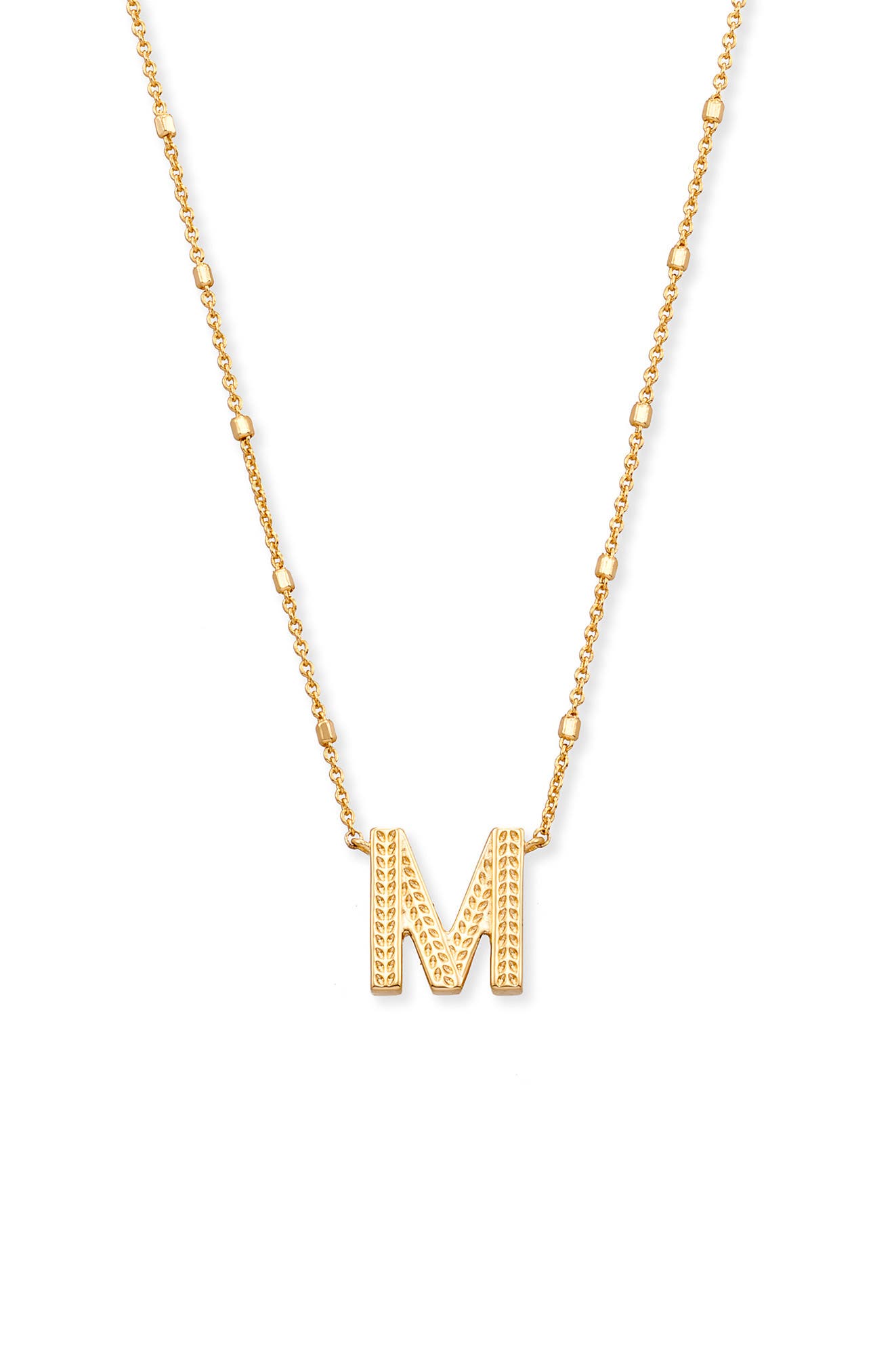 m on necklace