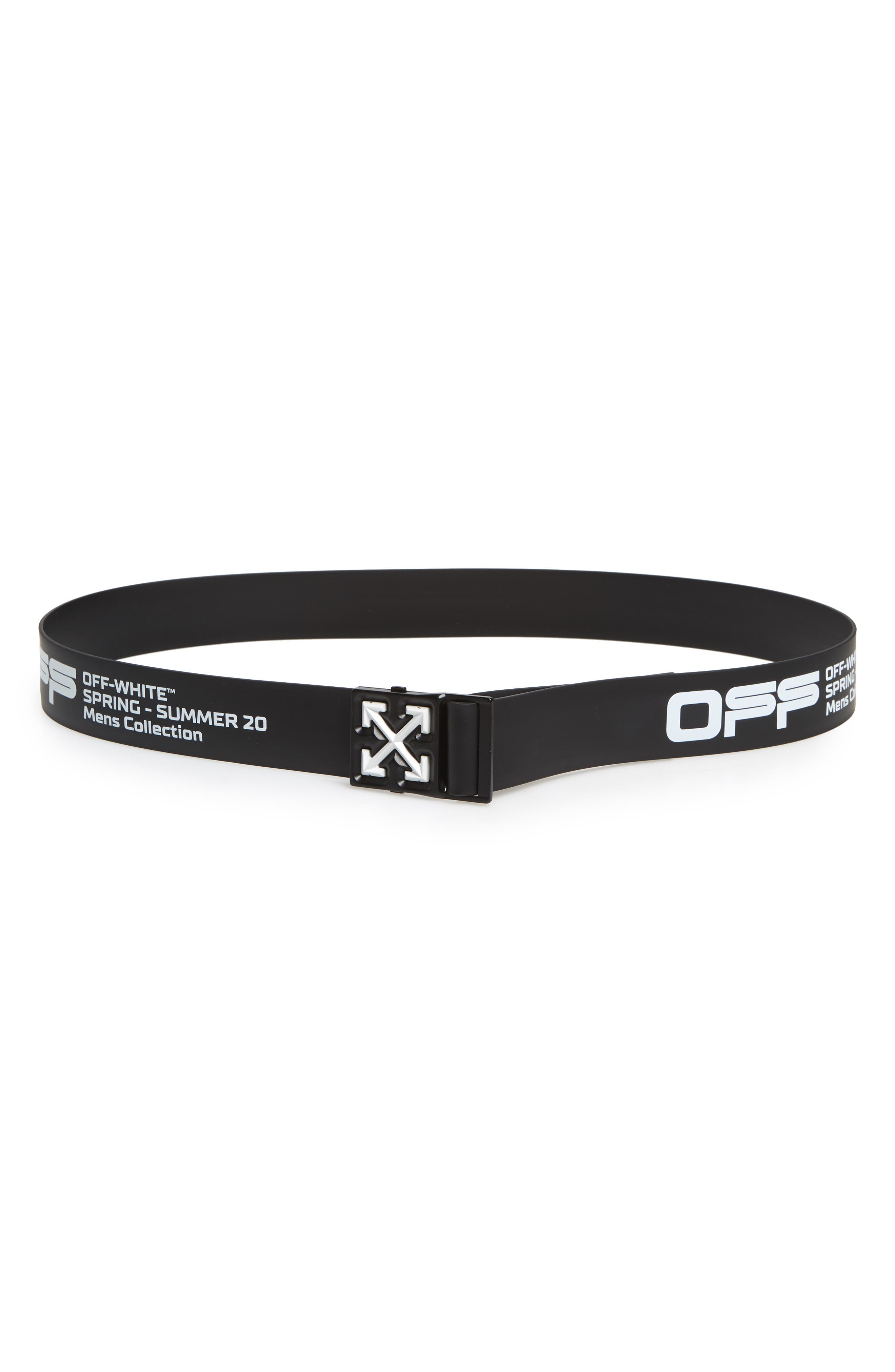 off white arrow buckle belt