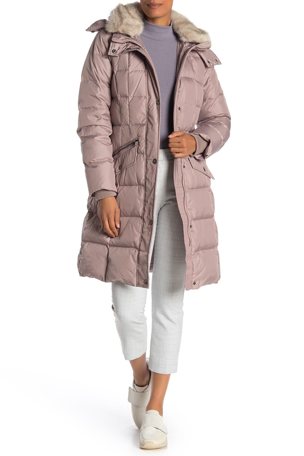 london fog long down coat,Free delivery 