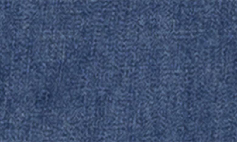 Shop Miles Baby Kids' Organic Cotton Chambray Shorts In Blue Denim