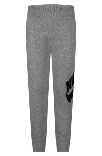 Nike Kids' Logo Graphic Joggers In Gray