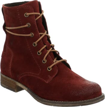 Josef seibel outlet red ankle boots