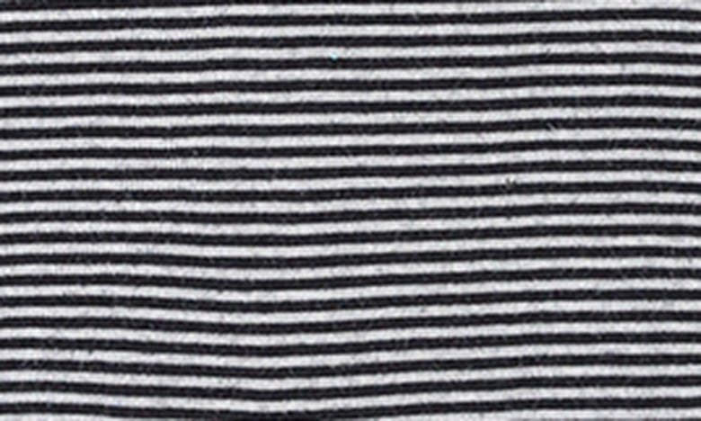 Shop Paigelauren Welcome Home Stripe Ribbed Footie, Hat & Blanket Set In Black