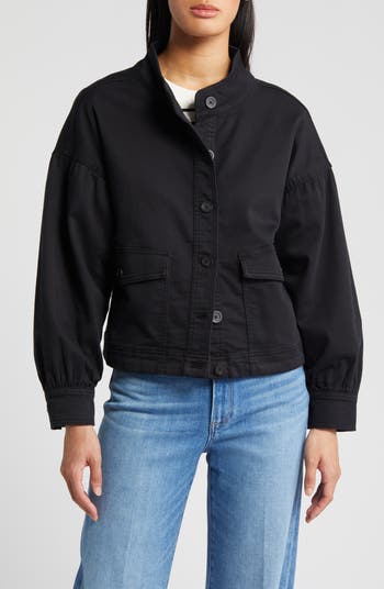 Caslon Stretch Cotton Jacket Nordstrom